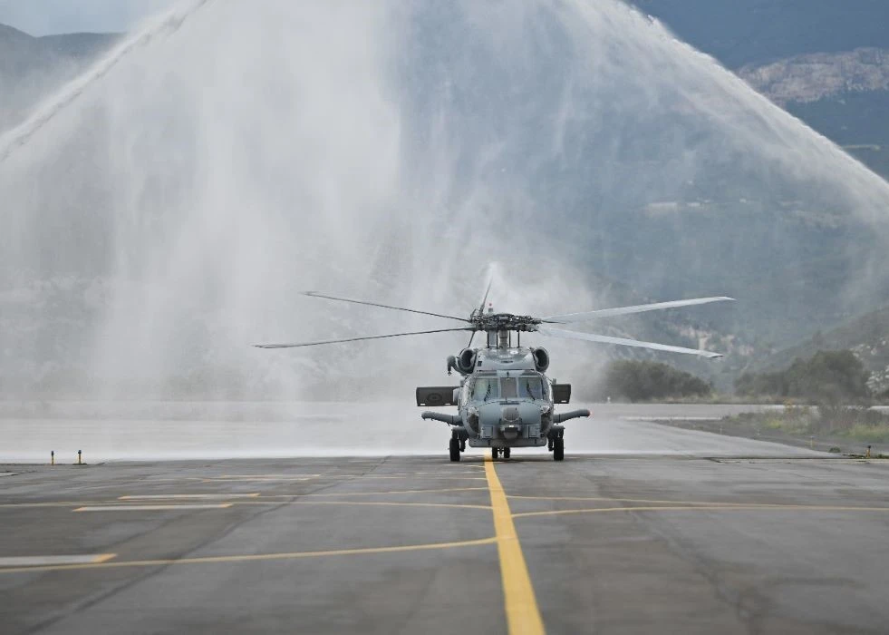 Hellenic Navy Receives Three MH-60R Helicopters