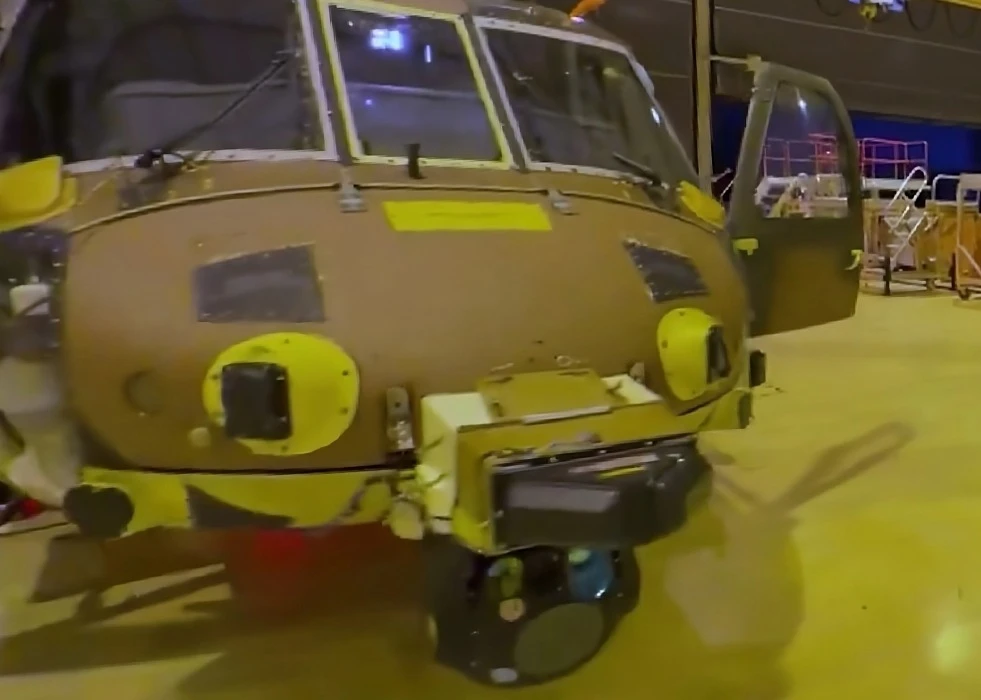 ASELFLIR-410 Electro-Optic Spotted on T-70 Helicopter