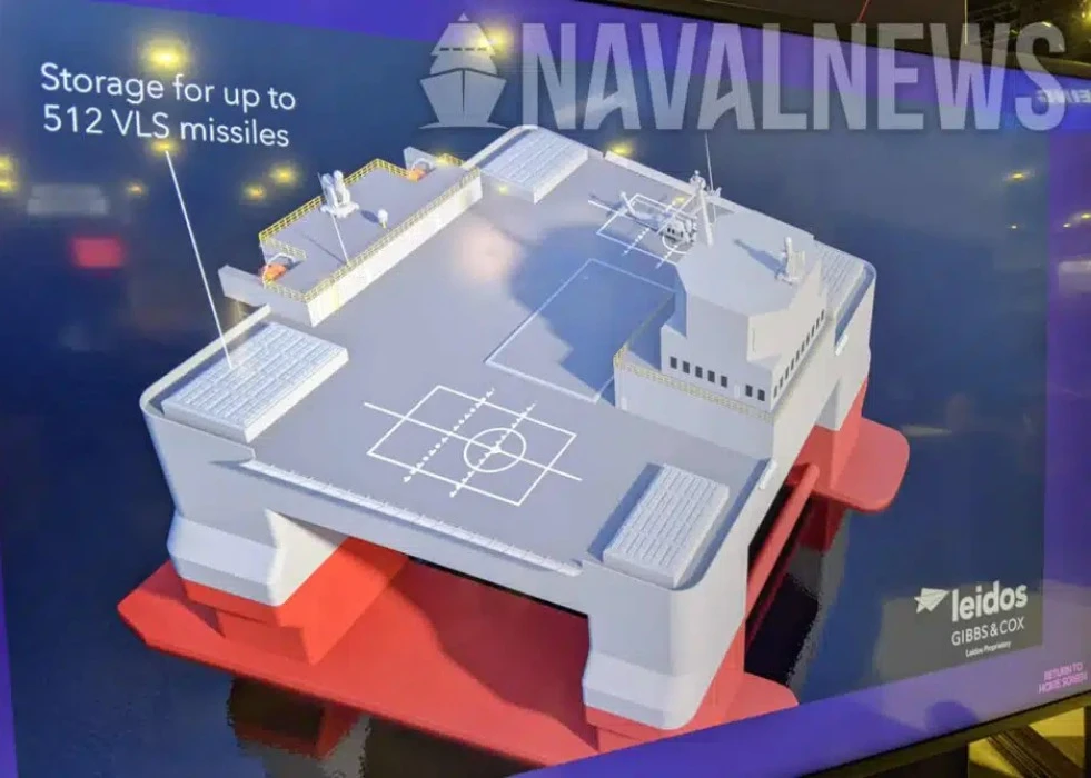 Gibbs & Cox Presents VLS-Reloading Sea Platform Concept