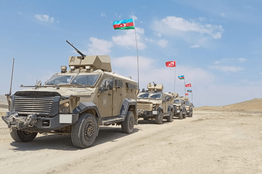 Turkey and Azerbaijan Armies are on Joint Exercises