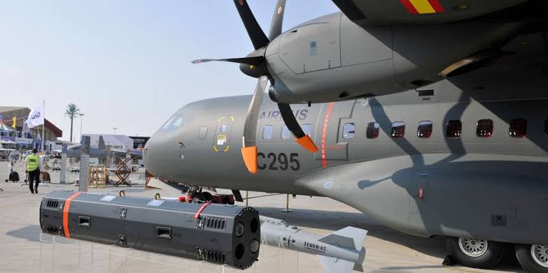 The teeth of the C295 Gunship are from Roketsan
