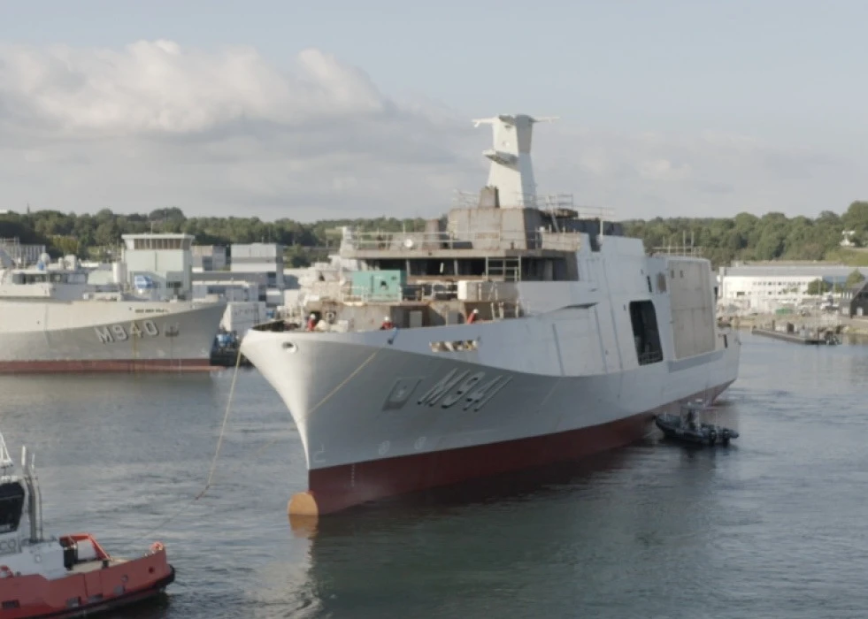 Naval Group Launches the Third rMCM Ship for Belgium