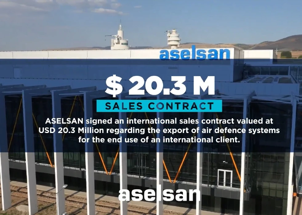 ASELSAN Signs a new Export Contract