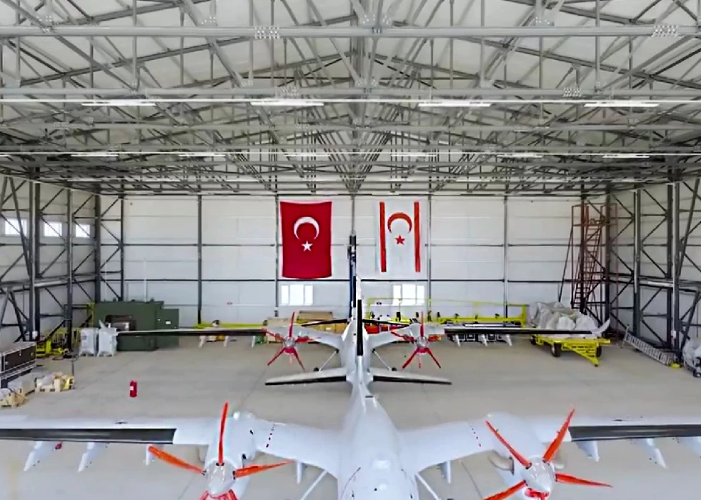 AKINCI UCAVs Arrive at Turkish Cyprus