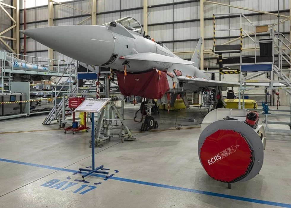 RAF: Eurofighter Completes ECRS Mk2 Radar Ground Tests
