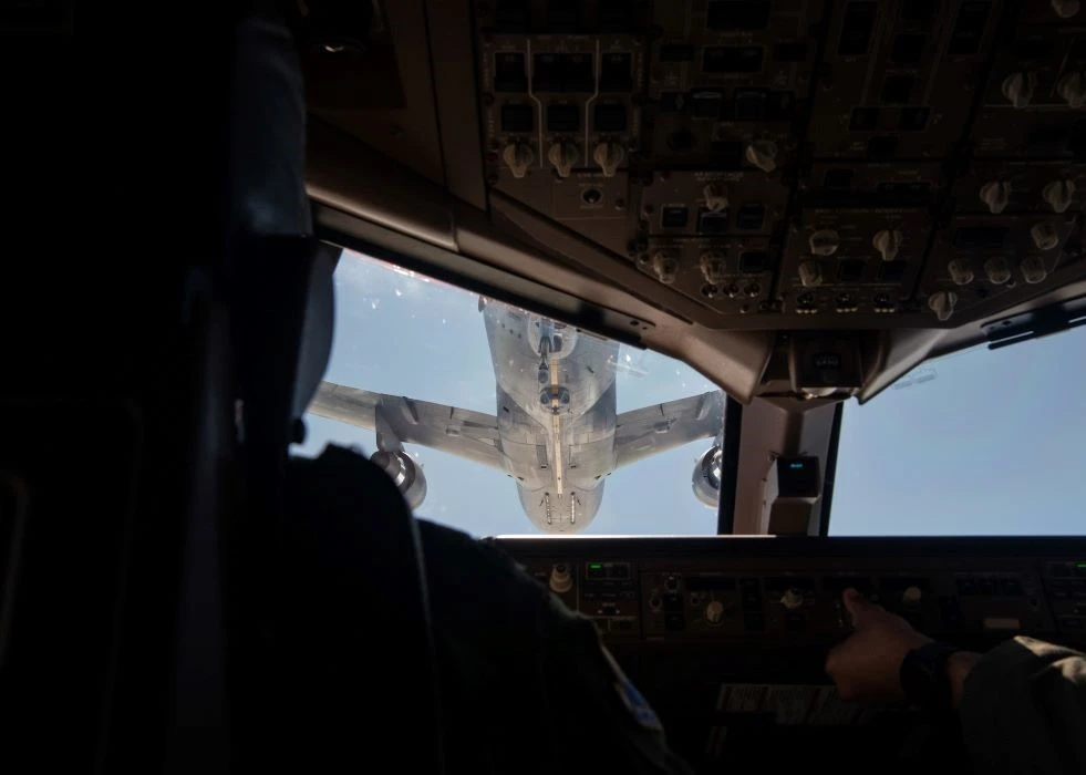 KC-46A Performs a 45-hour long Non-stop Flight Test