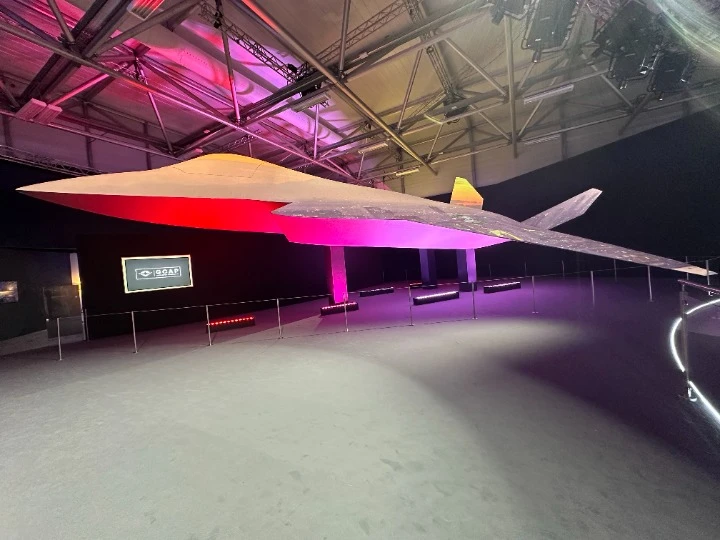 The new concept model of GCAP is unveiled at FIA 2024
