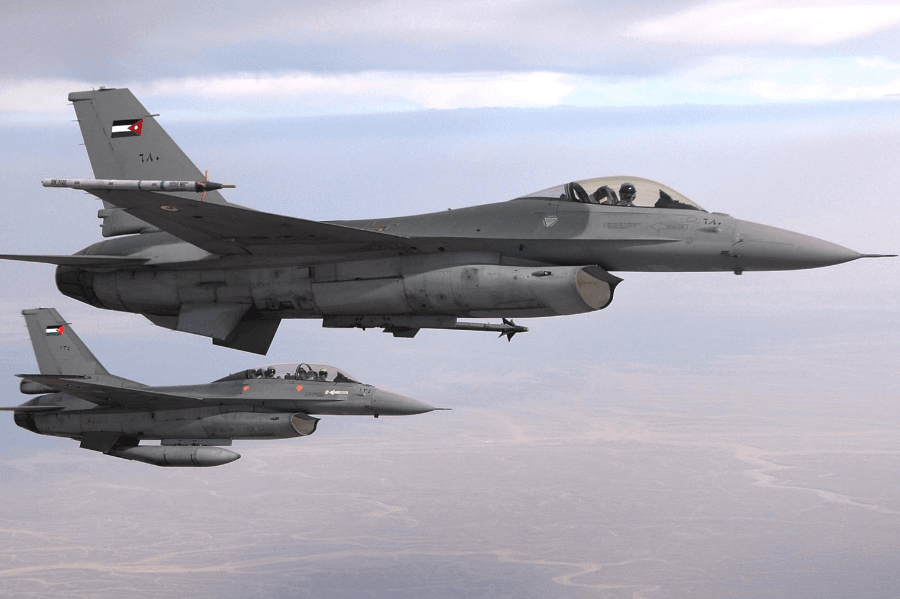 F-16 Air Combat Training Center for Jordan