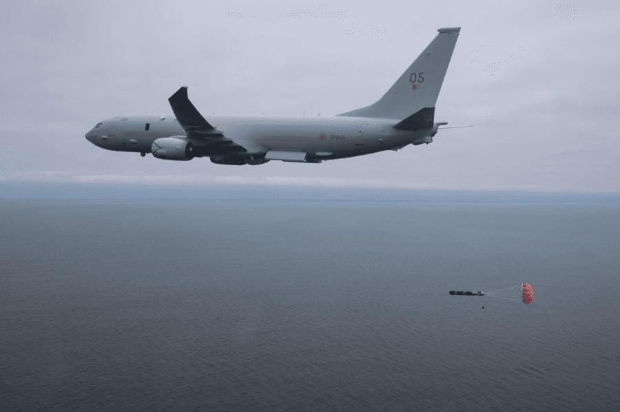 RAF’s Poseidon Released a Torpedo for the First Time
