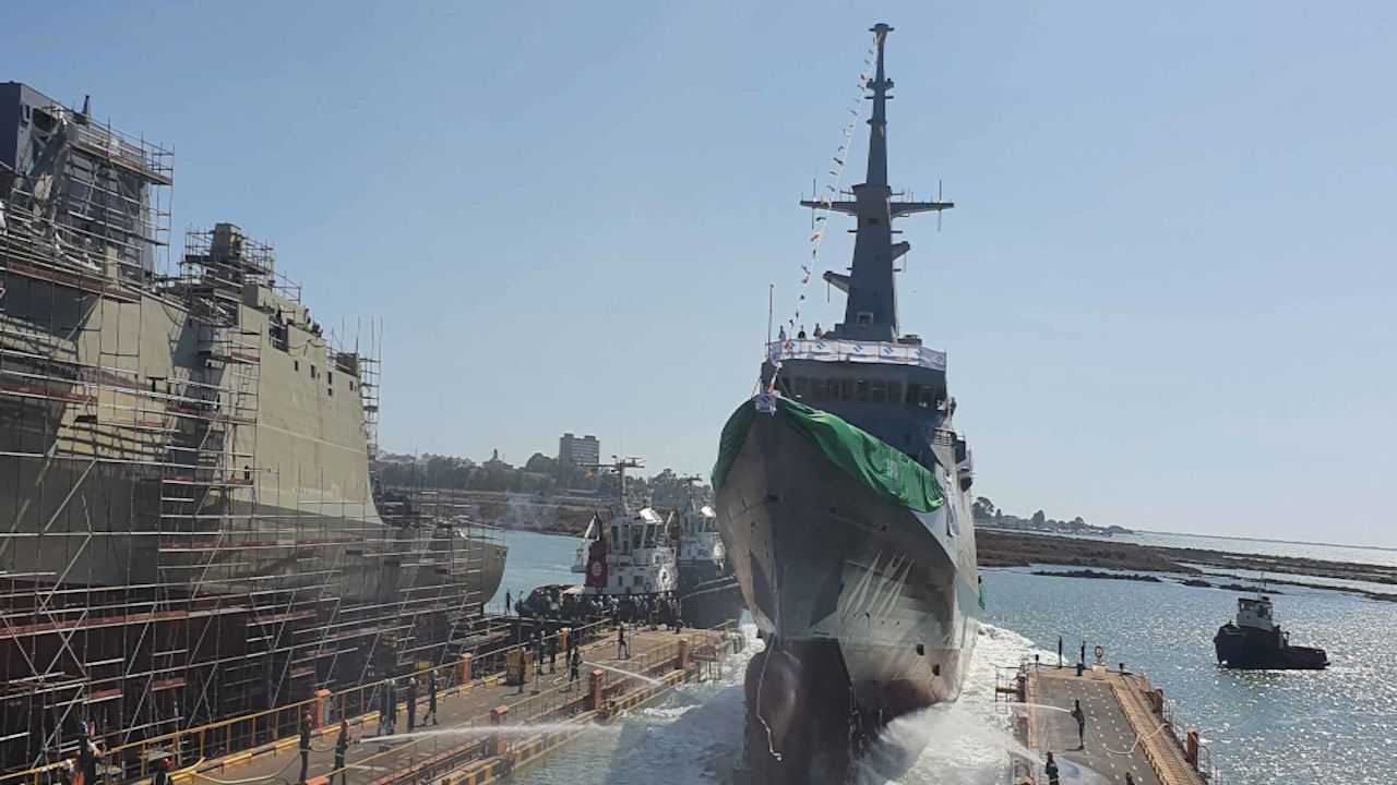 Navantia’s first Avante corvette of the Saudi Navy has begun sea trials