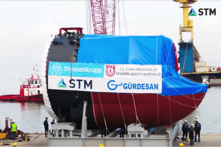 Gürdesan Delivers Submarine’s Torpedo Launching Room