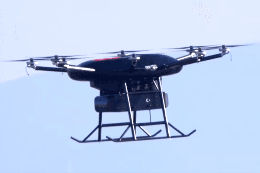 The first flight from ASELSAN and Altınay's Cargo UAV