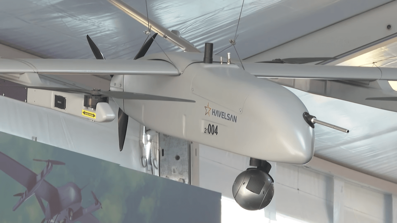 VTOL UAV Tests Carried Out at The Turkish Border