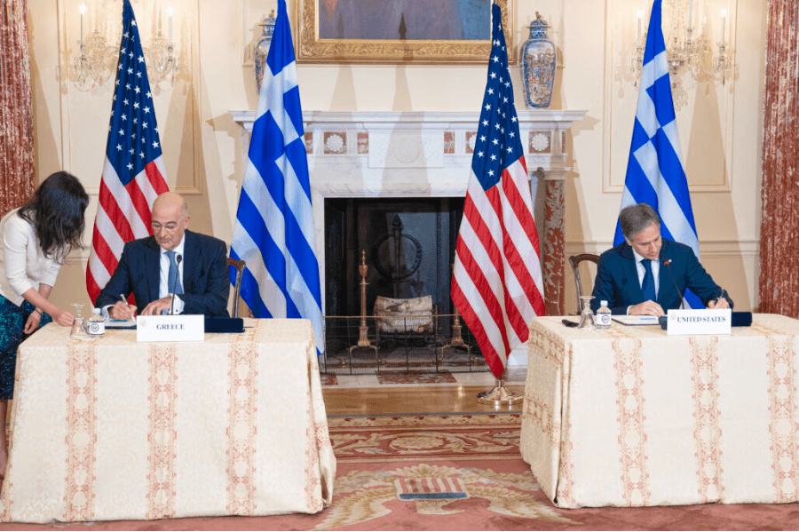 U.S. and Greece renew defence deal to advance stability in Eastern Mediterranean