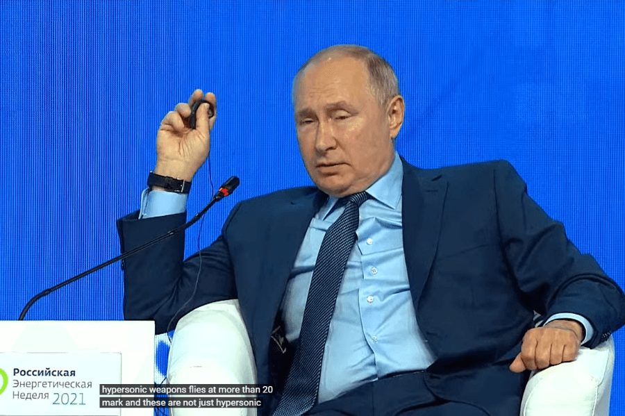 Putin: Russia is in better Position in Arms Race