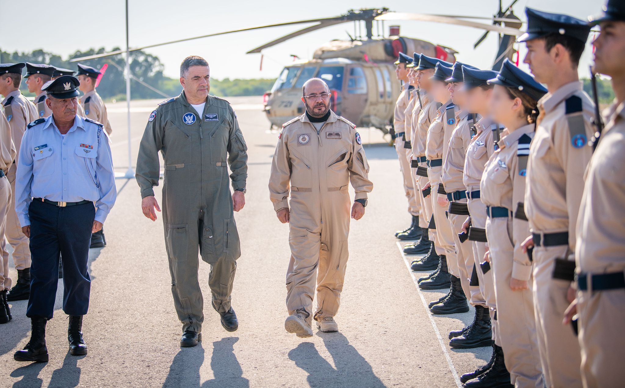 The UAE Air Chief visits Israel to Observe the 