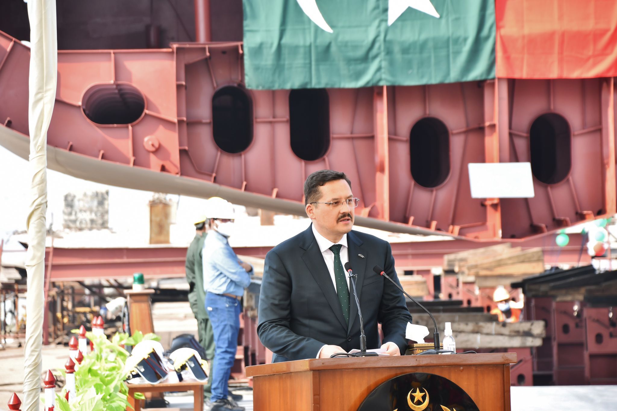  ASFAT Held Keel-Laying Ceremony for Pakistan’s  PN Milgem-4 Frigate