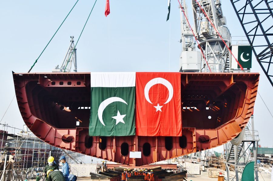 ASFAT Held Keel-Laying Ceremony for Pakistan’s  PN Milgem-4 Frigate