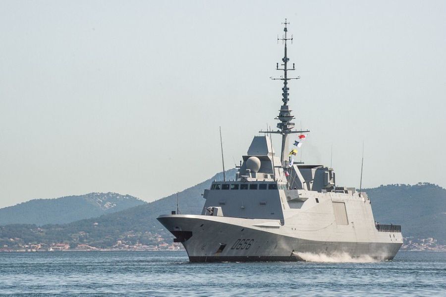  The French Navy's Aquitaine-class frigate 'Alsace' is ready for deployment