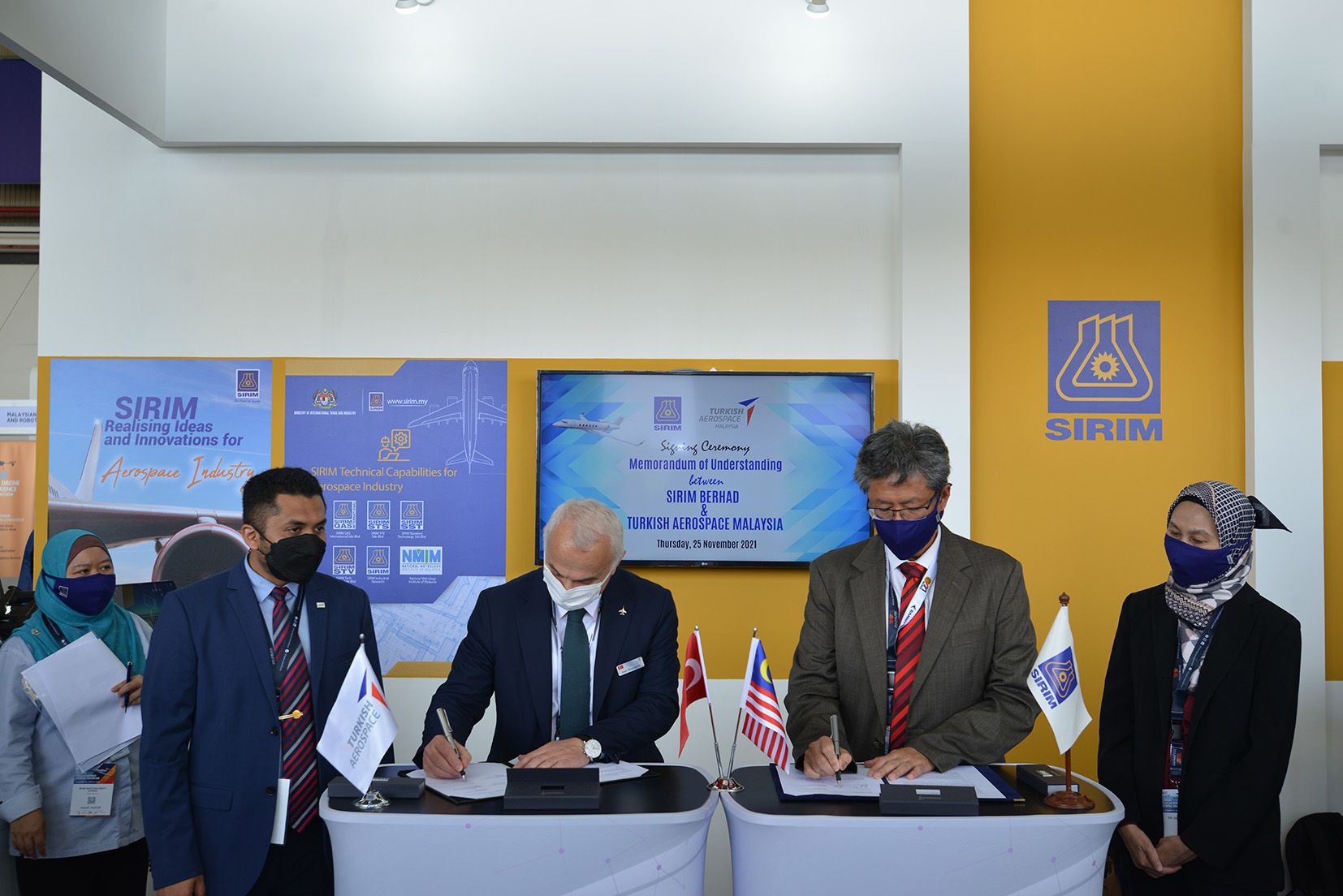 TUSAŞ Malaysia Office signed the first Cooperation Agreement