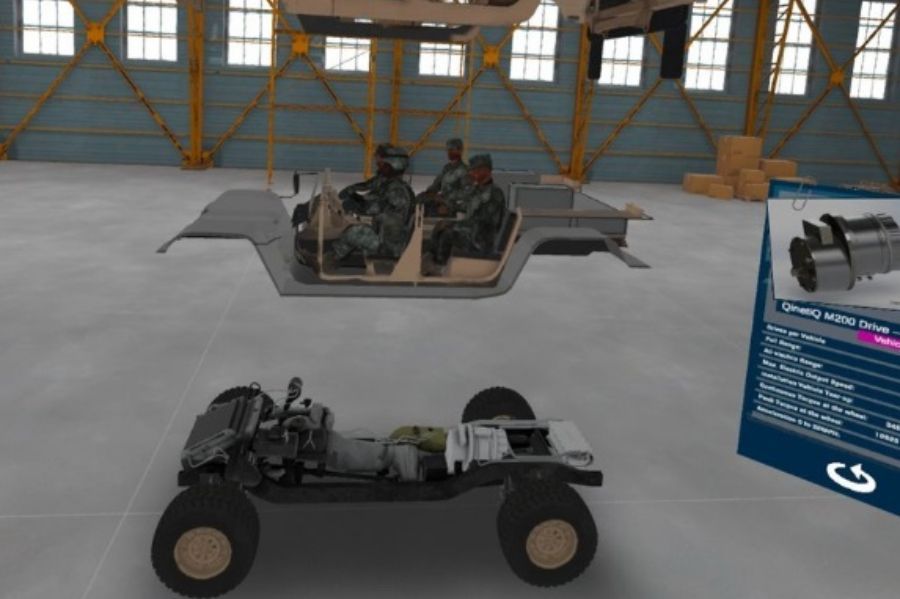 QinetiQ and AM General to electrify military vehicles