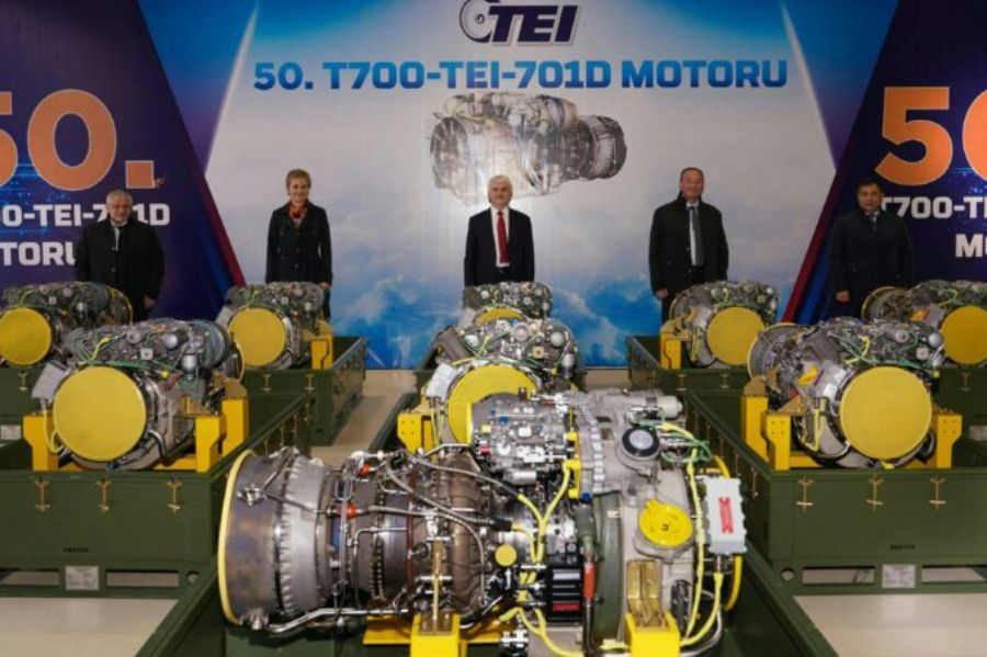 TEI Delivered 50th Engine for T-70 Helicopter