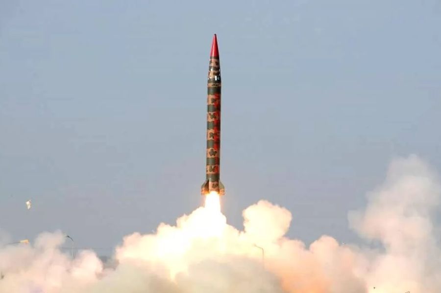 Pakistan tested the Shaheen 1-A Surface-to-Surface Ballistic Missile