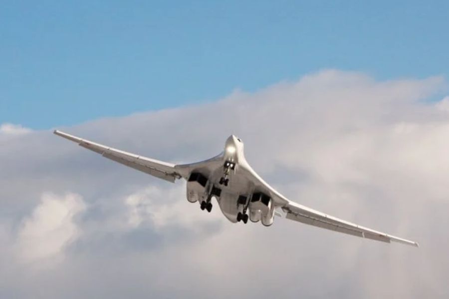 Russia's New Version Tu-160M Strategic Bomber Waits for Maiden Flight