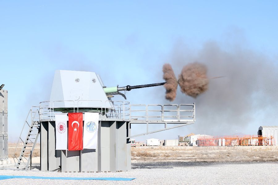MKE has New Naval Gun Test Fires