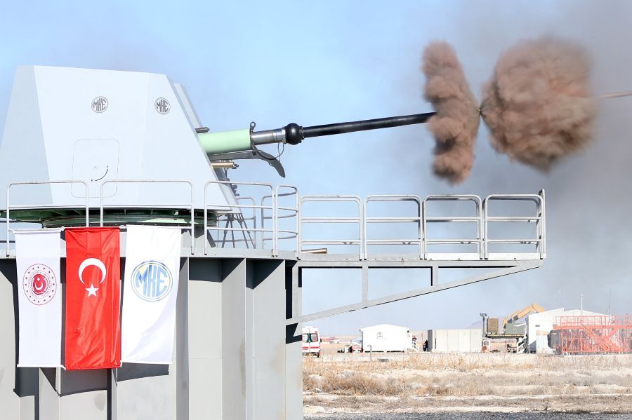 MKE held Naval Gun Test Fires