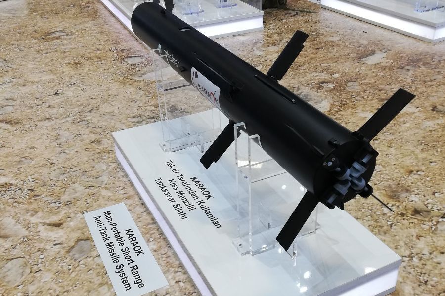 Roketsan to Deliver Karaok Guided Anti-Tank Missile to TAF