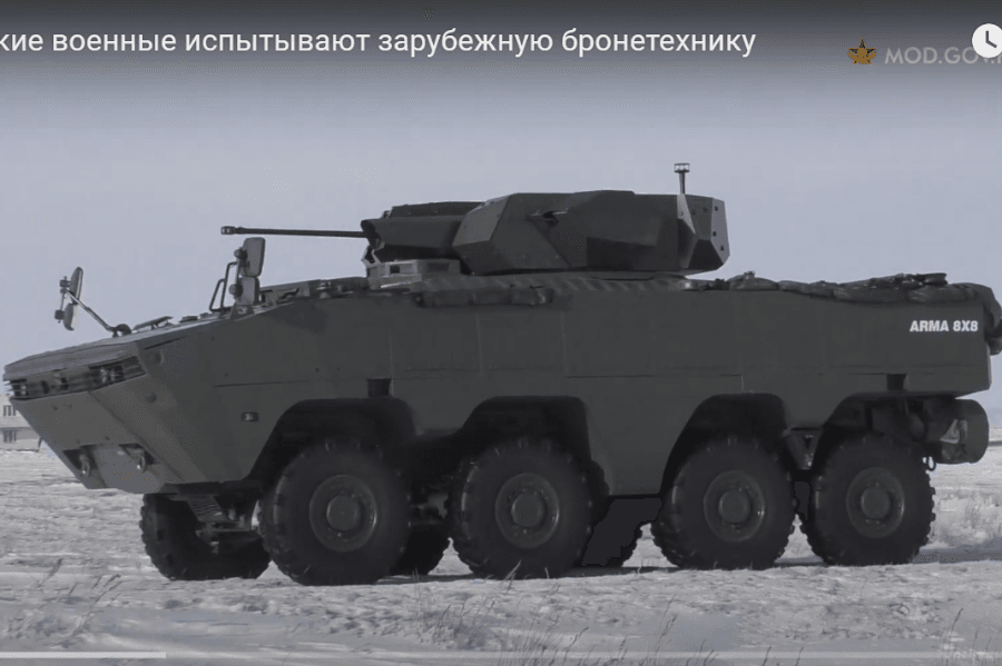Kazakhistan is testing Otokar’s 8X8 Arma armoured Vehicle