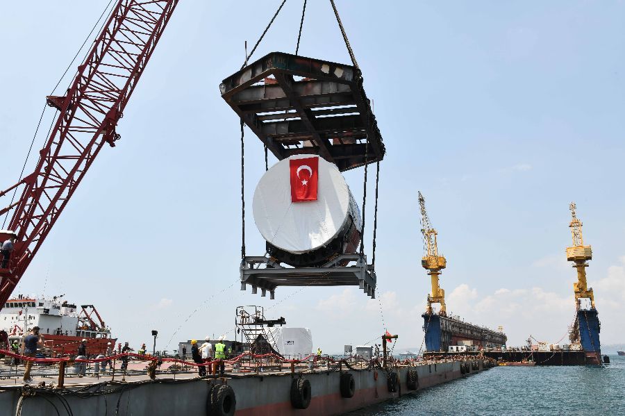New Torpedo launchers are delivered to the Turkish Navy