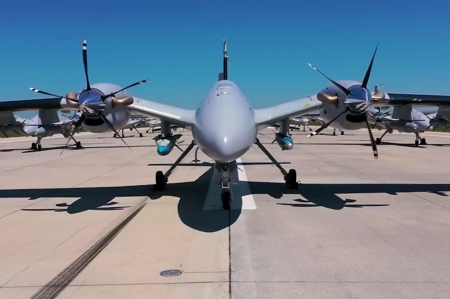 TUrAF gets Three AKINCI B Armed UAVs into Inventory
