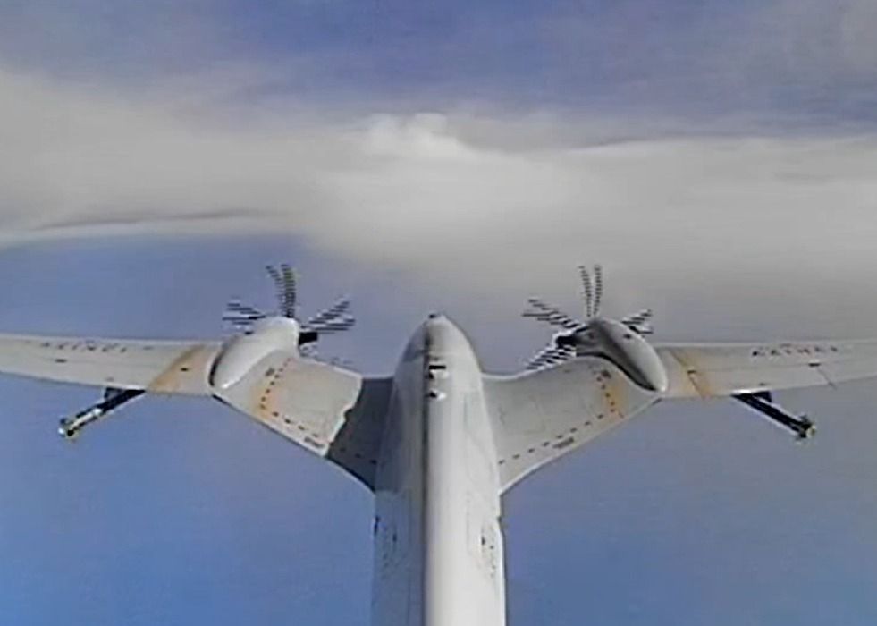 AKINCI UCAV fires UAV 122 missile